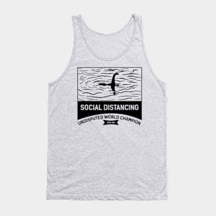 Social Distancing World Champion Tank Top